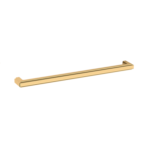 Baldwin, Raised, 12" (305mm) Straight Pull, Unlacquered Brass