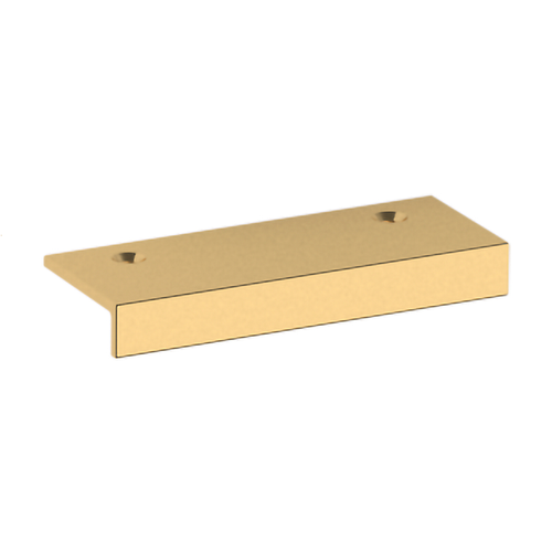 Baldwin, Edge, 2" Tab Pull, Satin Brass