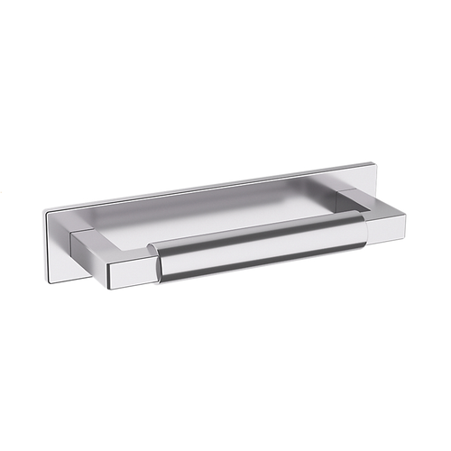 Baldwin, Contemporary, 4" Backplate, Polished Chrome