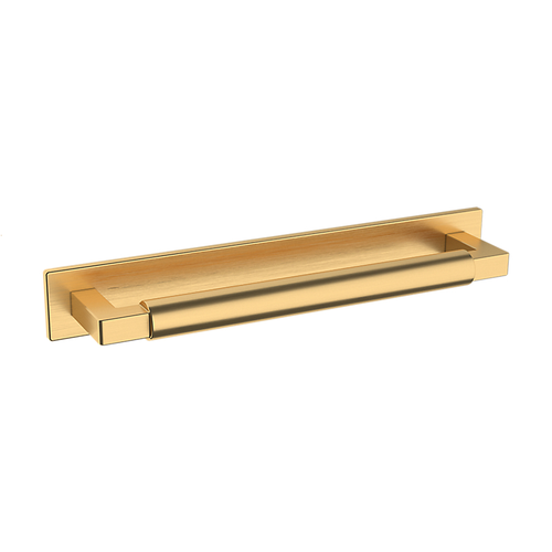 Baldwin, Contemporary, 6" Backplate, Satin Brass