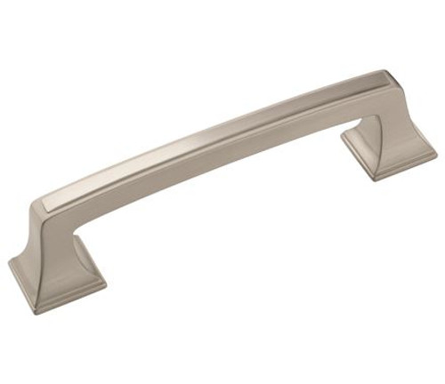 Amerock, Mulholland, 3 3/4"(96mm) Straight Pull, Satin Nickel