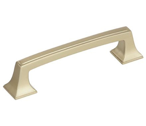 Amerock, Mulholland, 3 3/4" (96mm) Straight Pull, Golden Champagne Amerock, Mulholland, 3 3/4" (96mm) Straight Pull, Golden Champagne