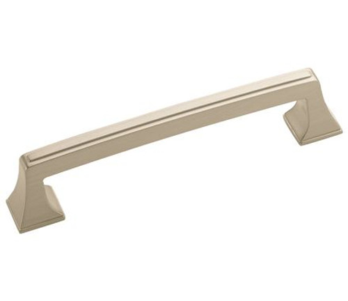 Amerock, Mulholland, 5 1/16" (128mm) Straight Pull, Satin Nickel Amerock, Mulholland, 5 1/16" (128mm) Straight Pull, Satin Nickel