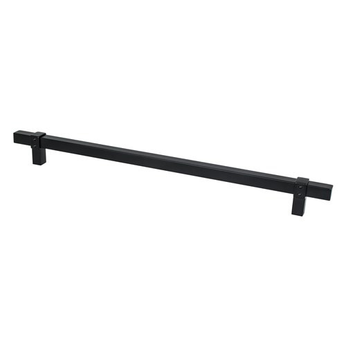 Berenson, Rivet Rebel, 12" (305mm) Bar Appliance Pull, Matte Black