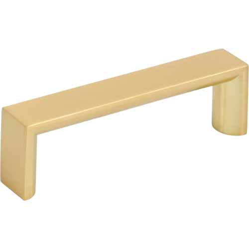 Elements, Walker 1, 3 3/4" (96mm) Straight Pull, Brushed Gold