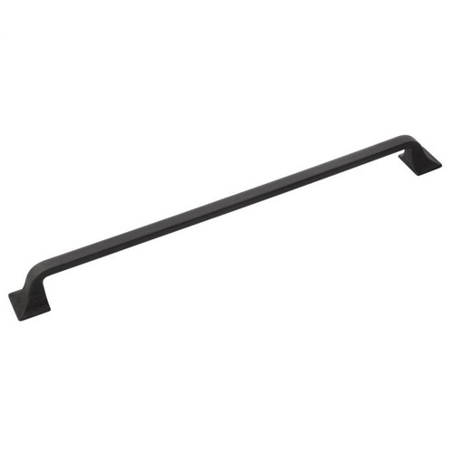Belwith Hickory, Forge, 12" (305mm) Straight Pull, Black Iron