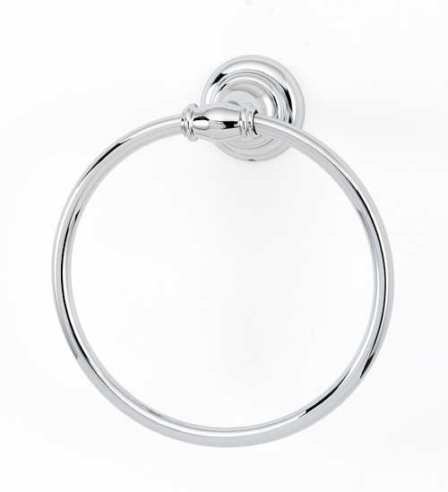 Alno, Charlie's Collection, Towel Ring, Polished Chrome