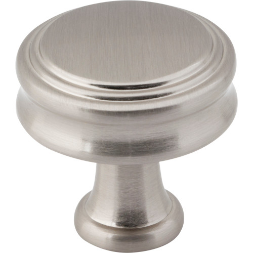 Top Knobs, Coddington, Coddington, 1 1/4" (32mm) Round Knob, Brushed Satin Nickel