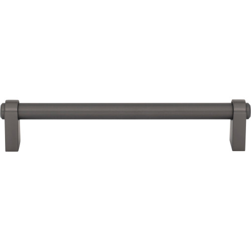 Top Knobs, Coddington, Lawrence, 6 5/16" (160mm) Straight Pull, Ash Gray