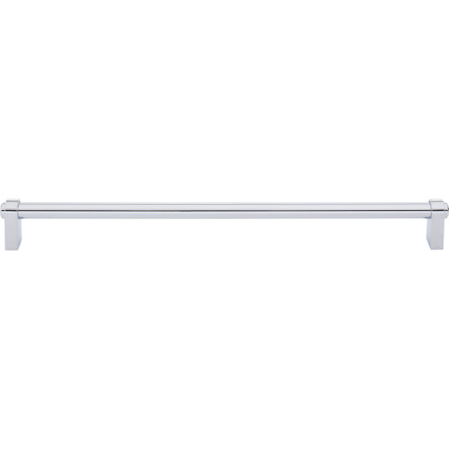 Top Knobs, Coddington, Lawrence, 12" (305mm) Straight Pull, Polished Chrome