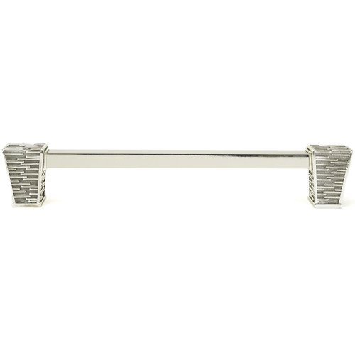 Edgar Berebi, Urban Metro, Newbury, 10" Straight Appliance Pull, Burnish Silver Plate