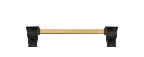 Edgar Berebi, Urban Metro, Newbury, 10" Straight Appliance Pull, Jet with Brass