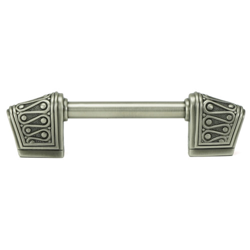 Edgar Berebi, Urban Metro, Rivoli, 3" Straight Pull, Antique Nickel