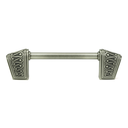 Edgar Berebi, Urban Metro, Rivoli, 4" Straight Pull, Antique Nickel