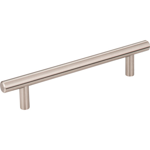 Elements, Naples, 5 1/16" (128mm), 6 15/16" Total Length Bar Pull, Satin Nickel