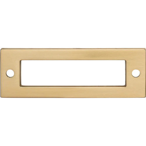 Top Knobs, Lynwood, Hollin, 3" (76mm) Pull Backplate, Honey Bronze