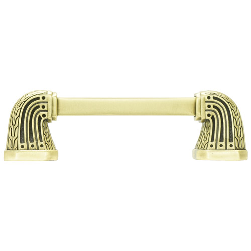 Edgar Berebi, Urban Metro, Saville, 3" (76mm) Straight Pull, Burnish Brass