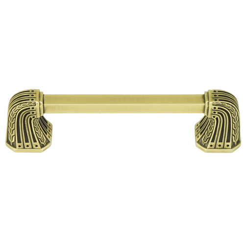 Edgar Berebi, Urban Metro, Saville, 4" (102mm) Straight Pull, Burnish Brass