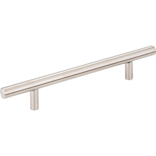 Elements, Naples, 5 1/16" (128mm), 8 1/16" Total Length Bar Pull, Stainless Steel