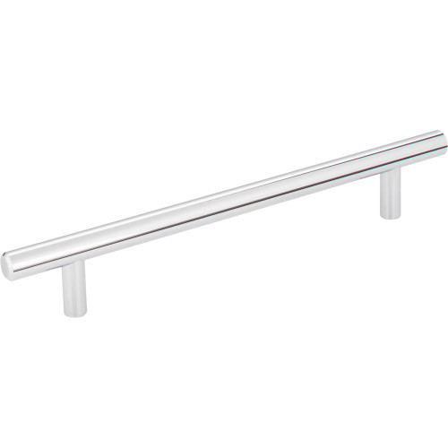 Elements, Naples, 6 5/16" (160mm), 8 11/16" Total Length Bar Pull, Polished Chrome