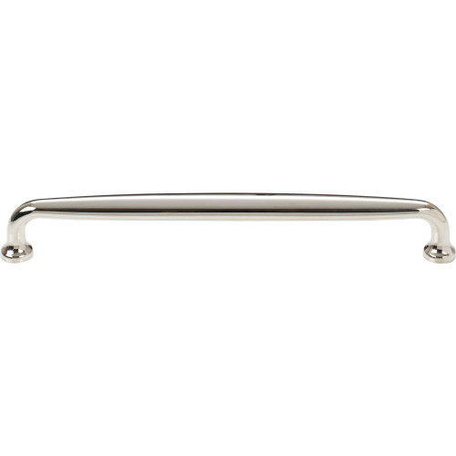 Top Knobs, Dakota, Charlotte, 8" Straight Pull, Polished Nickel