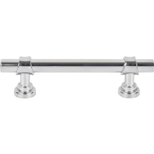 Top Knobs, Dakota, Bit, 3 3/4" (96mm) Bar Pull, Polished Chrome