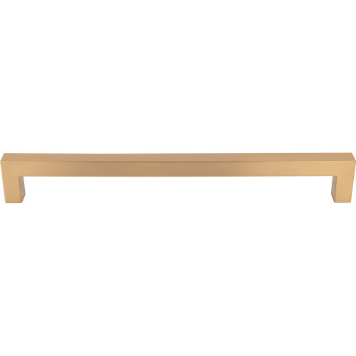 Top Knobs, Nouveau / Appliance, Square Bar, 18" Straight Appliance Pull, Honey Bronze