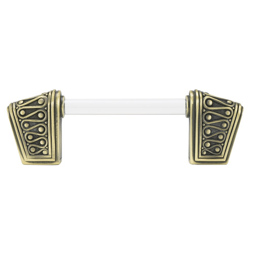 Edgar Berebi, Urban Metro, Rivoli II, 3" Straight Pull, Burnish Brass