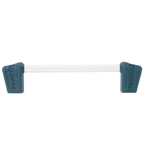 Edgar Berebi, Urban Metro, Rivoli II, 6" Straight Appliance Pull, Blue Titanium