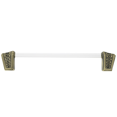 Edgar Berebi, Urban Metro, Rivoli II, 8" Straight Appliance Pull, Burnish Brass