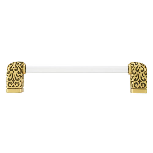 Edgar Berebi, Urban Metro, Via Veneto II, 6" Straight Appliance Pull, Museum Gold