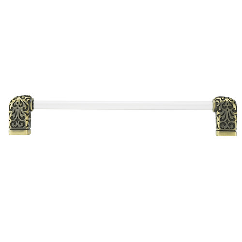 Edgar Berebi, Urban Metro, Via Veneto II, 8" Straight Appliance Pull, Burnish Brass