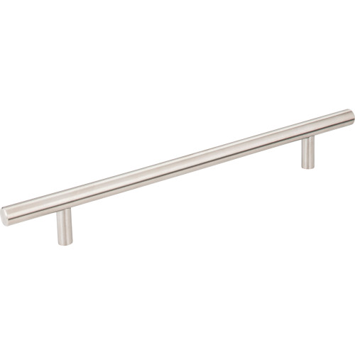Elements, Naples, 7 9/16" (192mm), 10 11/16" Total Length Bar Pull, Stainless Steel