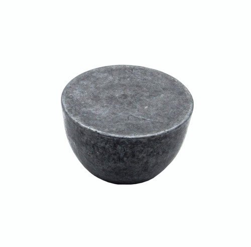 Buck Snort Lodge, Geometric, 1 1/8" Round Knob, Pewter Oxidized