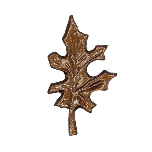 Buck Snort Lodge, Leaves and Trees, Oak Leaf Knob, Lux Bronze