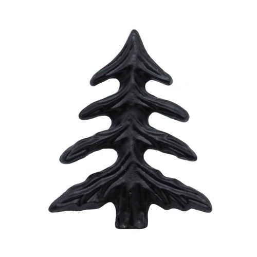 Buck Snort Lodge, Leaves and Trees, Pine Tree Knob, Matte Black