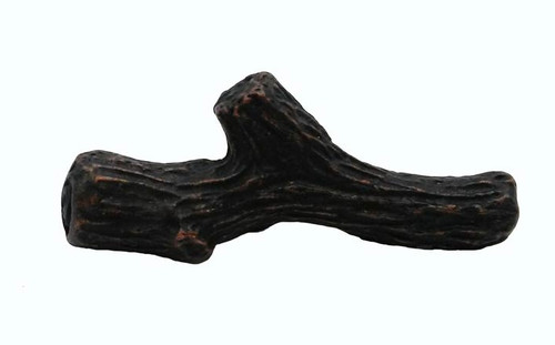 Buck Snort Lodge, Leaves and Trees, Twig Knob, Oil Rubbed Bronze