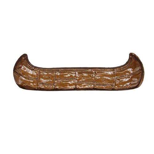 Buck Snort Lodge, Rustic and Lodge, 2 15/16" Canoe Pull, Lux Bronze
