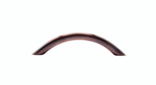 Buck Snort Lodge, Traditional and Modern, 3 3/4" (96mm) Modern Arch Pull, Satin Copper Oxidized