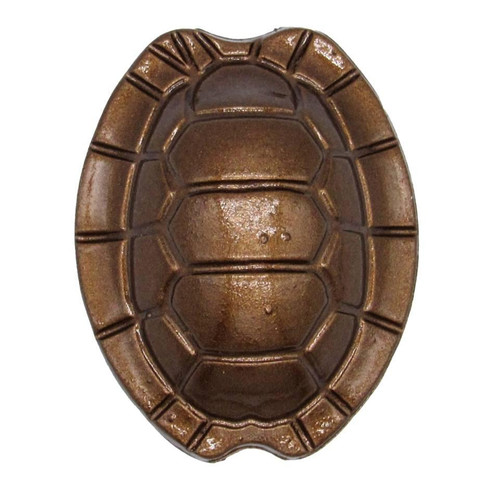 Buck Snort Lodge, Tropical and Coastal, Turtle Shell Knob, Lux Bronze