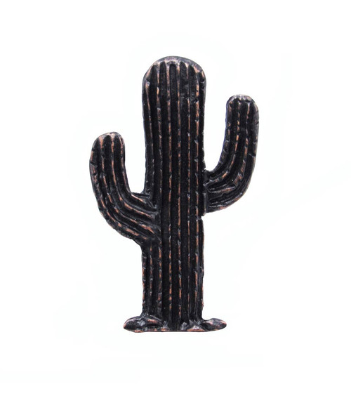 Buck Snort Lodge, Western, Cactus Knob, Oil Rubbed Bronze