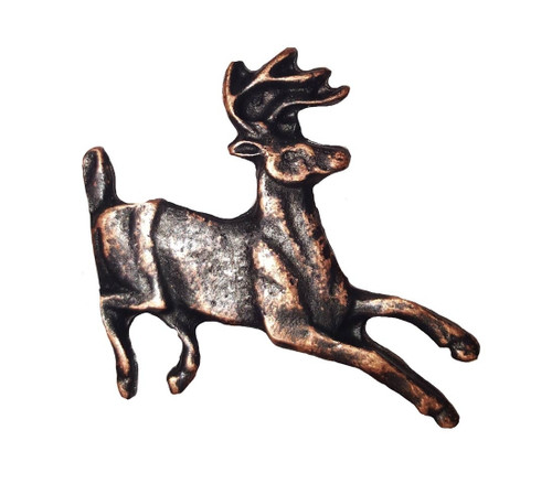 Buck Snort Lodge, Wildlife, Running Whitetail Knob, Oil Rubbed Bronze