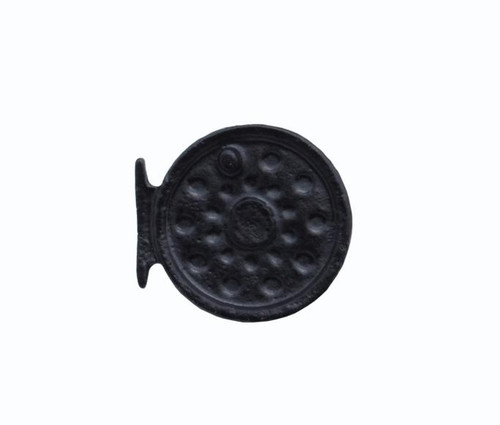 Buck Snort Lodge, Fish, Fly Fishing Reel Knob, Matte Black