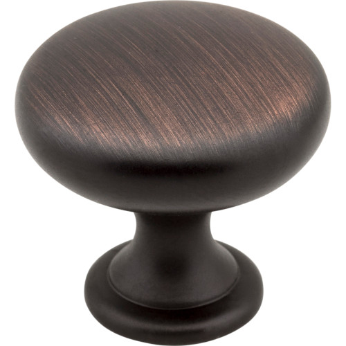 Elements, Madison, 1 3/16" Round Knob, Brushed Oil Rubbed Bronze