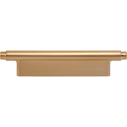 Atlas Homewares, Kayden, 3 3/4" (96mm) Straight Pull, Warm Brass