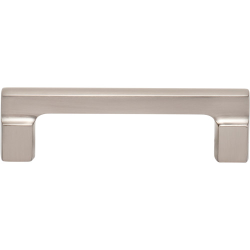 Atlas Homewares, Reeves, 3 3/4" (96mm) Straight Pull, Brushed Nickel