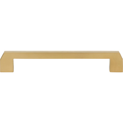 Atlas Homewares, Indio, 6 5/16" (160mm) Straight Pull, Matte Gold