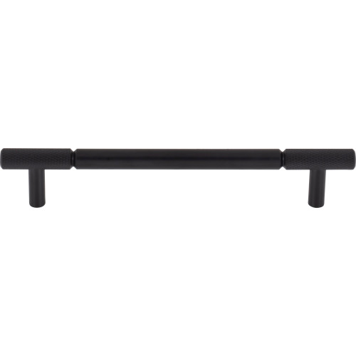 Top Knobs, Garrison, Prestwick, 6 5/16" (160mm) Bar Pull, Flat Black