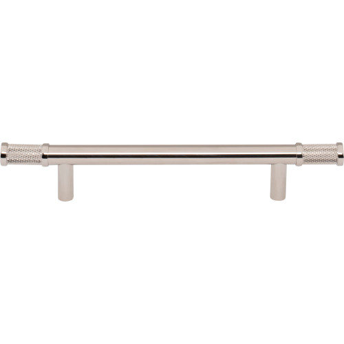 Top Knobs, Garrison, Burnham, 5 1/16" (128mm) Bar Pull, Polished Nickel