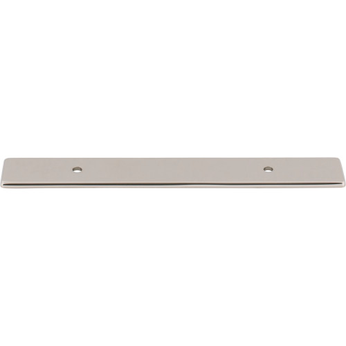 Top Knobs, Garrison, Radcliffe, 3 3/4" (96mm) Pull Backplate, Polished Nickel